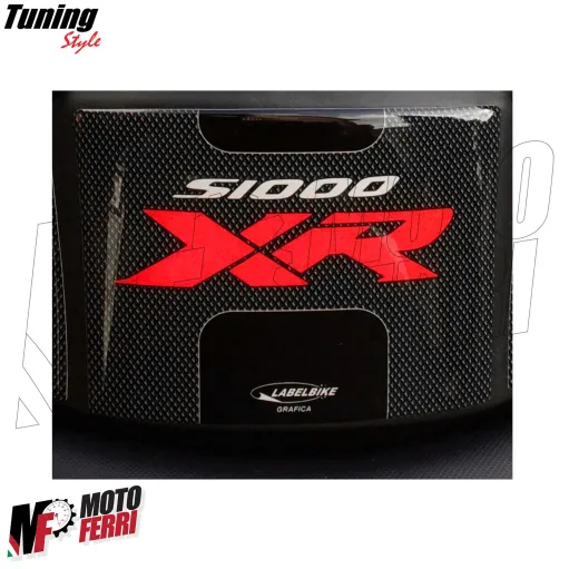 MF8984 Adesivo Protezione Paraserbatoio 3D Logo Resina Carbonio BMW S 1000 XR