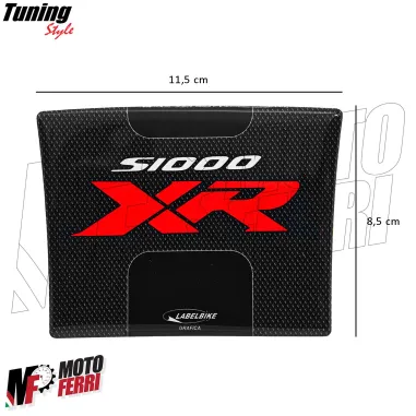 MF8984 Adesivo Protezione Paraserbatoio 3D Logo Resina Carbonio BMW S 1000 XR