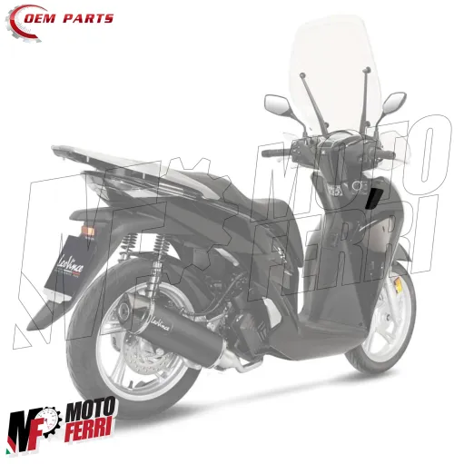 MF9009 Coperchio Sportello Scudo Int Nero Opaco Honda SH 125 150 da 2020 a 2025
