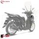 MF9009 Coperchio Sportello Scudo Int Nero Opaco Honda SH 125 150 da 2020 a 2025
