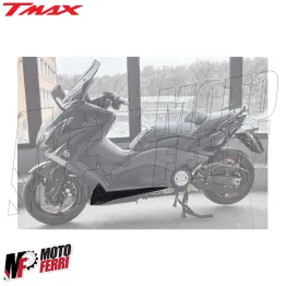 MF9010 Spoiler Sotto Pedana Sinistro Nero Lucido Yamaha TMax 530 da 2012 a 2016 2