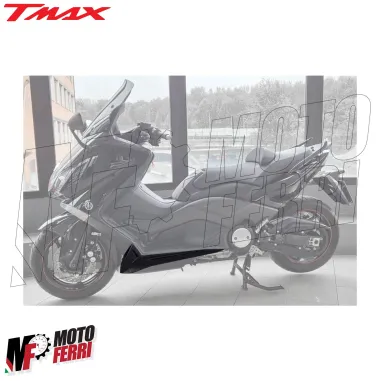 MF9010 Spoiler Sotto Pedana Sinistro Nero Lucido Yamaha TMax 530 da 2012 a 2016