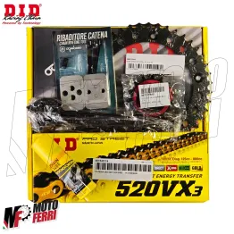 MF9012 Kit Trasmissione DID VOGE Valico 525 DSX Corona 42 Pignone 15 da 2023 a 2025 2