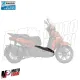 MF9014 Carena Tunnel Destra Nero 93/B Piaggio Beverly 300 310 400 2021 a 2025