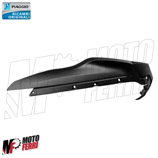 MF9014 Carena Tunnel Destra Nero 93/B Piaggio Beverly 300 310 400 2021 a 2025