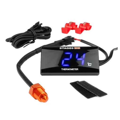 MF9016 Termometro Indicatore Temperatura Digitale Stage6 Slimline Scooter Moto