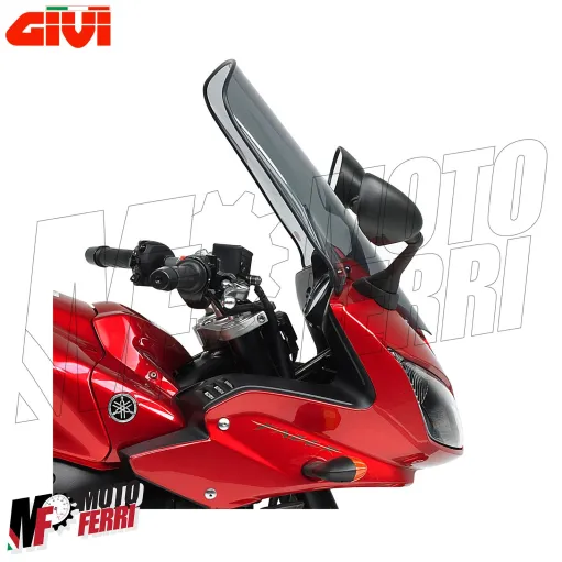 MF9018 Cupolino Fumè Sportivo Givi per Yamaha FZ1 Fazer 1000 dal 2006 al 2015