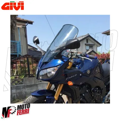 MF9018 Cupolino Fumè Sportivo Givi per Yamaha FZ1 Fazer 1000 dal 2006 al 2015