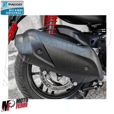 MF6365 Protezione Griglia Marmitta Originale Piaggio Medley 125 150 (2020/2024)