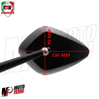 MF9022 Specchietti al Manubrio + Cover Tappo FAR El Capitan TMax 560 2025 2026