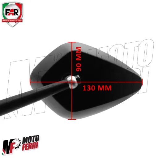 MF9022 Specchietti al Manubrio + Cover Tappo FAR El Capitan TMax 560 2025 2026
