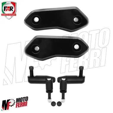 MF9022 Specchietti al Manubrio + Cover Tappo FAR El Capitan TMax 560 2025