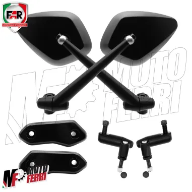 MF9022 Specchietti al Manubrio + Cover Tappo FAR El Capitan TMax 560 2025