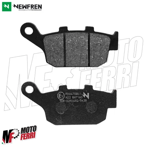 MF9023 Pastiglie Freno Ant + Post Newfren Honda X-ADV 750 dal 2017 a 2025