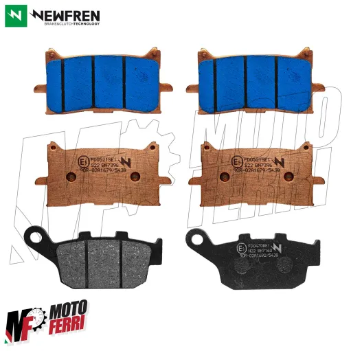 MF9023 Pastiglie Freno Ant + Post Newfren Honda X-ADV 750 dal 2017 a 2025