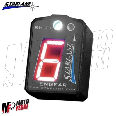 MF9024 Contamarce Indicatore Marcia Starlane Ieng Engear Universale Moto