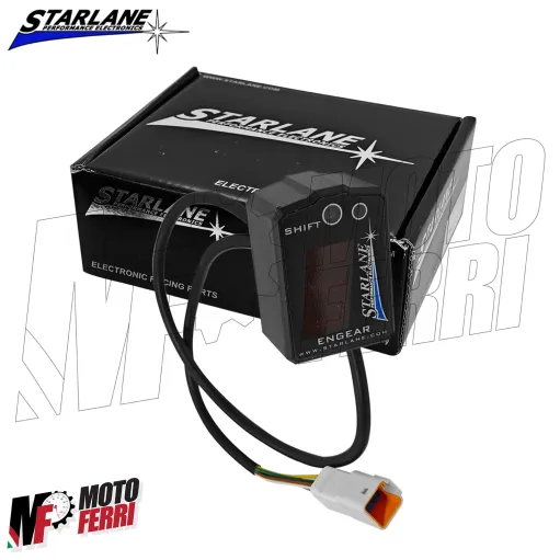 MF9024 Contamarce Indicatore Marcia Starlane Ieng Engear Universale Moto