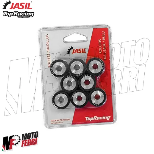 MF1752 Kit 8 Rulli Massette Jasil Variatore Yamaha TMAX 500 530 560 Grammi 14