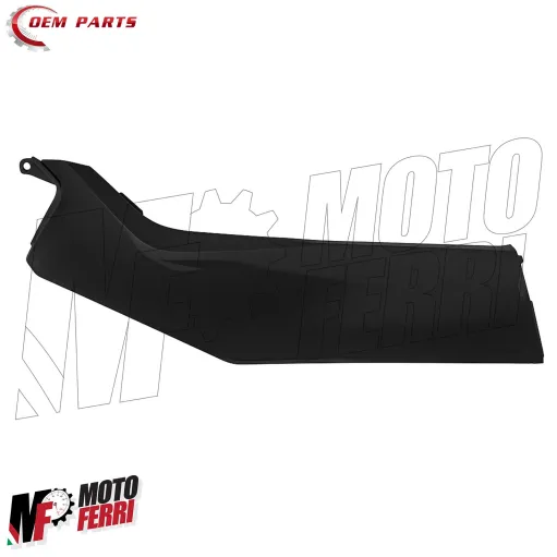 MF9004 Spoiler Sotto Pedana Destra Nero Opaco Honda SH 125 150 da 2020 a 2025