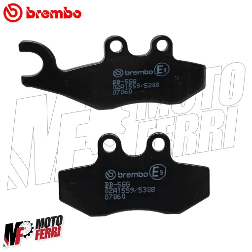 MF9028 Pastiglie Freno Posteriore Ceramica Brembo Beverly 300 310 400 HPE - 2021 a 2025