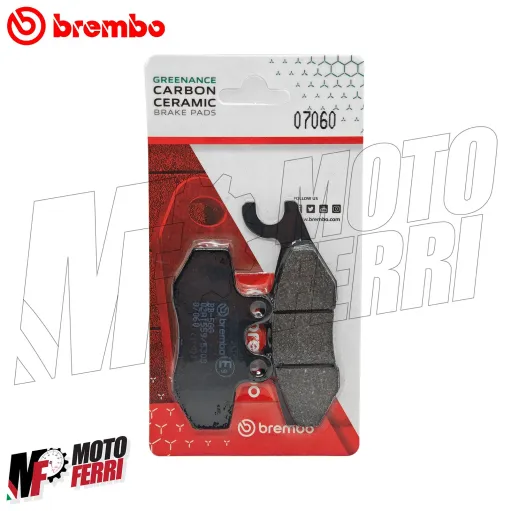 MF9028 Pastiglie Freno Posteriore Ceramica Brembo Beverly 300 310 400 HPE - 2021 a 2025