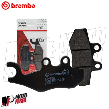 MF9028 Pastiglie Freno Posteriore Ceramica Brembo Beverly 300 310 400 HPE - 2021 a 2025