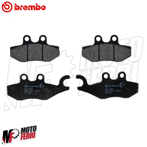 MF9032 Kit Pastiglie Freno Ant + Post Brembo Beverly 300 310 400 HPE 2021 a 2025
