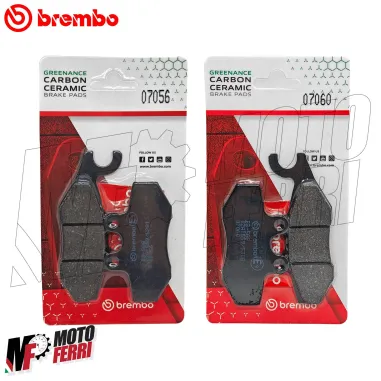 MF9032 Kit Pastiglie Freno Ant + Post Brembo Beverly 300 310 400 HPE 2021 a 2025