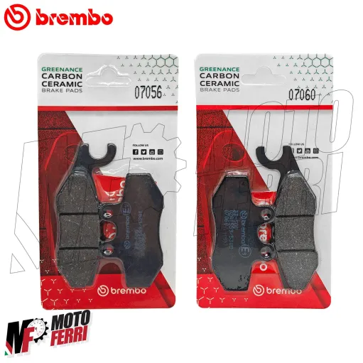 MF9032 Kit Pastiglie Freno Ant + Post Brembo Beverly 300 310 400 HPE 2021 a 2025