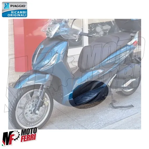 MF9033 Kit Tappetini Poggiapiedi Piaggio Beverly 300 310 400 E5 dal 2023 a 2025
