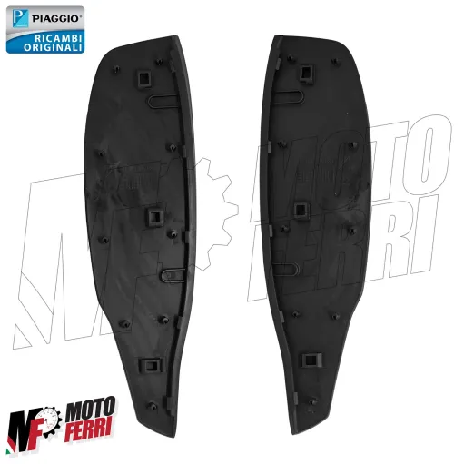 MF9033 Kit Tappetini Poggiapiedi Piaggio Beverly 300 310 400 E5 dal 2023 a 2025