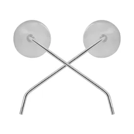 MF9035 Coppia Specchi Retrovisori Cromati Piaggio Vespa PX 125 150 200 da 1998 a 2013