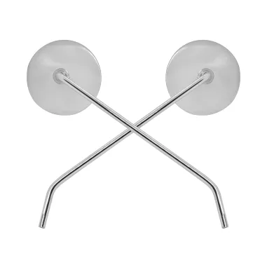 MF9035 Coppia Specchi Retrovisori Cromati Piaggio Vespa PX 125 150 200 da 1998 a 2013