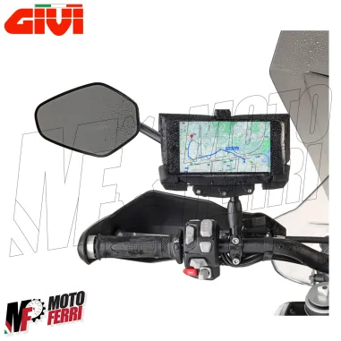 MF9038 Supporto Porta Smartphone Telefono GIVI S920L Smart Clip Moto Universale