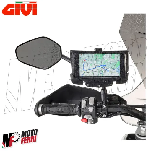 MF9038 Supporto Porta Smartphone Telefono GIVI S920L Smart Clip Moto Universale