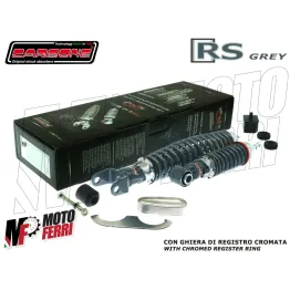 MF1763 - KIT AMMORTIZZATORE CARBONE ANTERIORE + POST REGOLABILE VESPA 50 SPECIAL