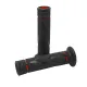 MF9040 Coppia Manopole Progrip 838 Strada Rosso Soft Touch Universale Moto