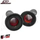 MF9040 Coppia Manopole Progrip 838 Strada Rosso Soft Touch Universale Moto