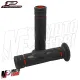 MF9040 Coppia Manopole Progrip 838 Strada Rosso Soft Touch Universale Moto