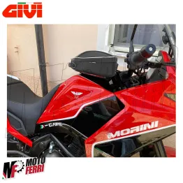 MF9042 Borsa Serbatoio Givi 3Lt Tanklock + Flangia Moto Morini X-Cape 650 2