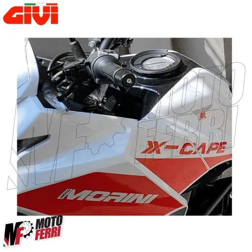 MF9042 Borsa Serbatoio Givi 3Lt Tanklock + Flangia Moto Morini X-Cape 650