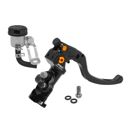 MF9044 Pompa Freno Anteriore Radiale PRO RACING 19 Leva Nera Universale Moto