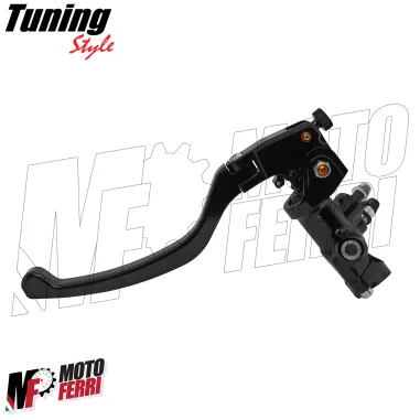 MF9044 Pompa Freno Anteriore Radiale PRO RACING 19 Leva Nera Universale Moto