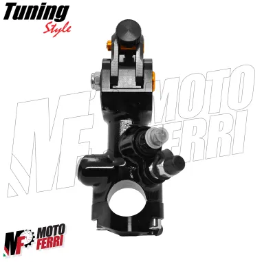 MF9044 Pompa Freno Anteriore Radiale PRO RACING 19 Leva Nera Universale Moto