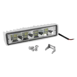 MF9046 Faro Luce Supplementare Rettangolare 4 LED Bianco STR8 12V per Moto