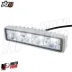 MF9046 Faro Luce Supplementare Rettangolare 4 LED Bianco STR8 12V per Moto