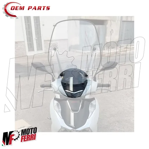 MF9049 Copertura Superiore Manubrio Nero Lucido Honda SH 125 150 2020 / 2025