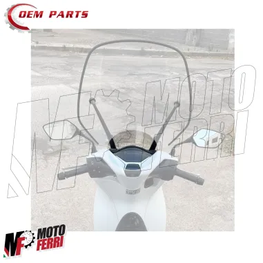 MF9049 Copertura Superiore Manubrio Nero Lucido Honda SH 125 150 2020 / 2025