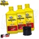MF1772 - KIT TAGLIANDO 3 LT OLIO BARDAHL XTC C60 10W40 FILTRO DUCATI APRILIA