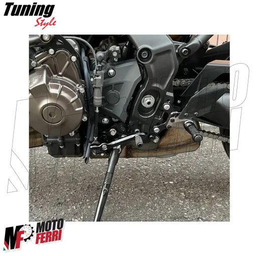 MF9053 Kit Pedane Arretrate Poggiapiedi Yamaha MT-09 SP 2024 2025